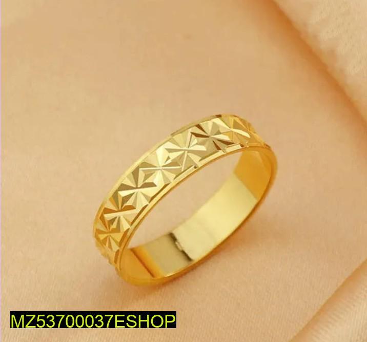 Alloy women's Golden ring band
