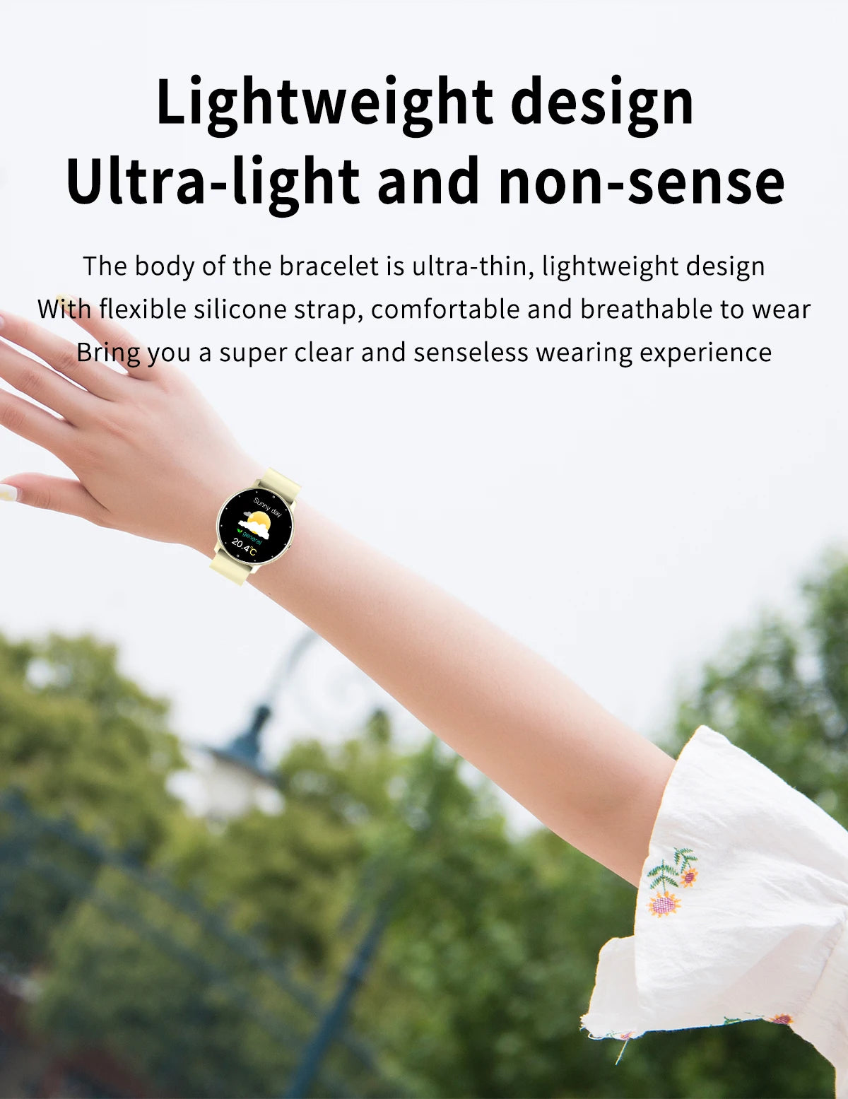 LIGE 2025 Smartwatch – Waterproof, Heart Rate Monitor for men, women