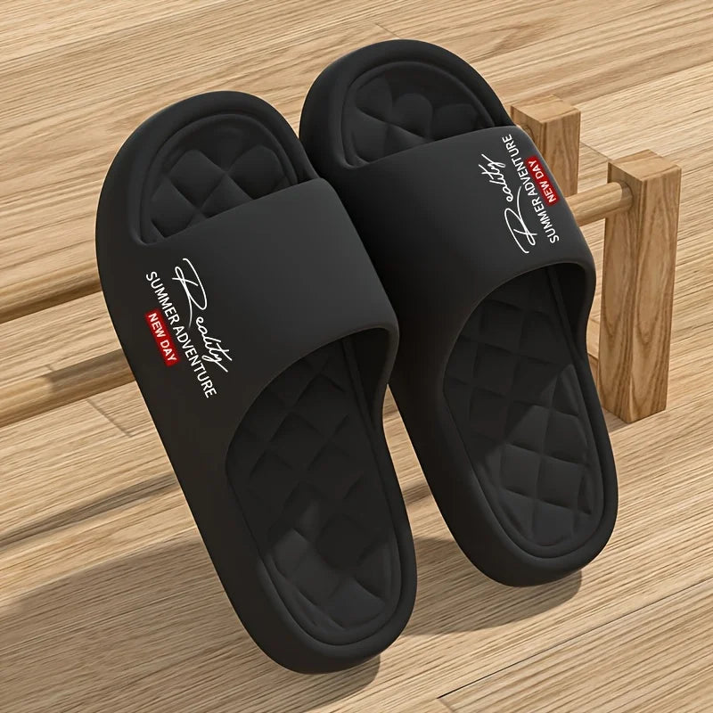 Summer innovative design EVA men's shoes, soft and lightweight home slippers