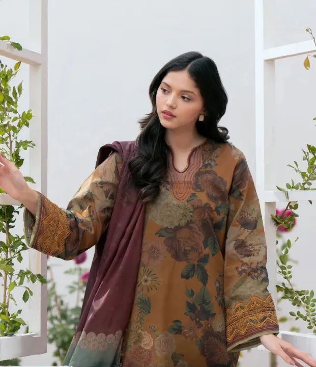 BAROQUE ” Summer Digital Printed Lawn 3pc