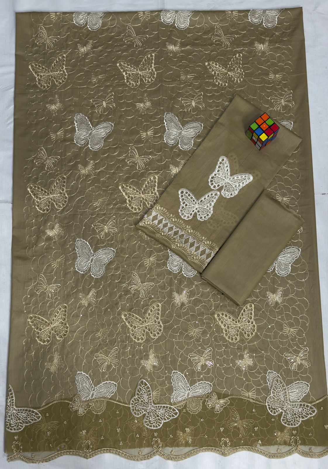Maria B. (Butterfly),Luxury lawn Embroidered 2-Piece