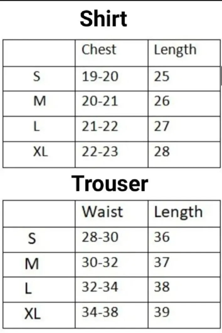2 Pcs Men's Pollister Fleece Printed Sweatshirt Track Suit