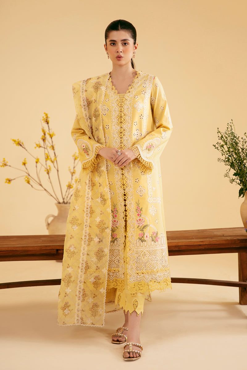 Ladies Qalamkar Fabric Lawn orhanza
