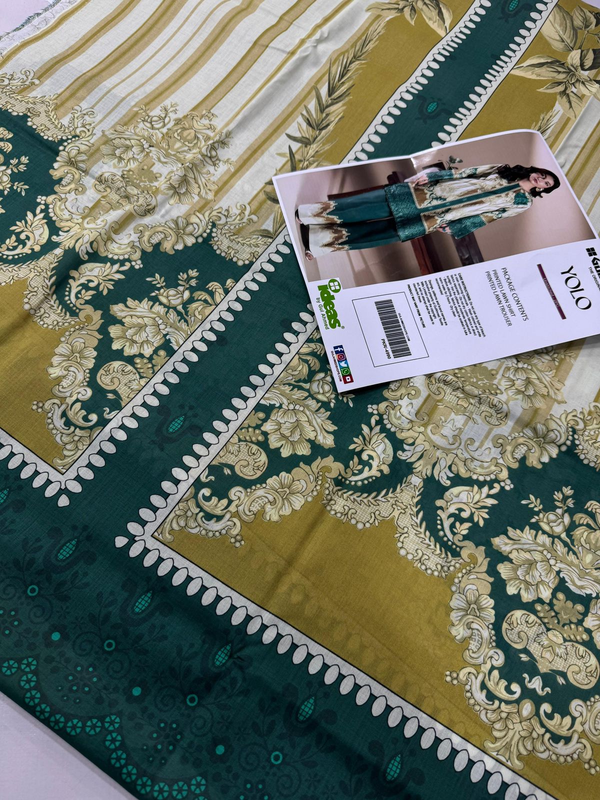 GUL-AHMAD YOLO TWO PC CO-ORD SET