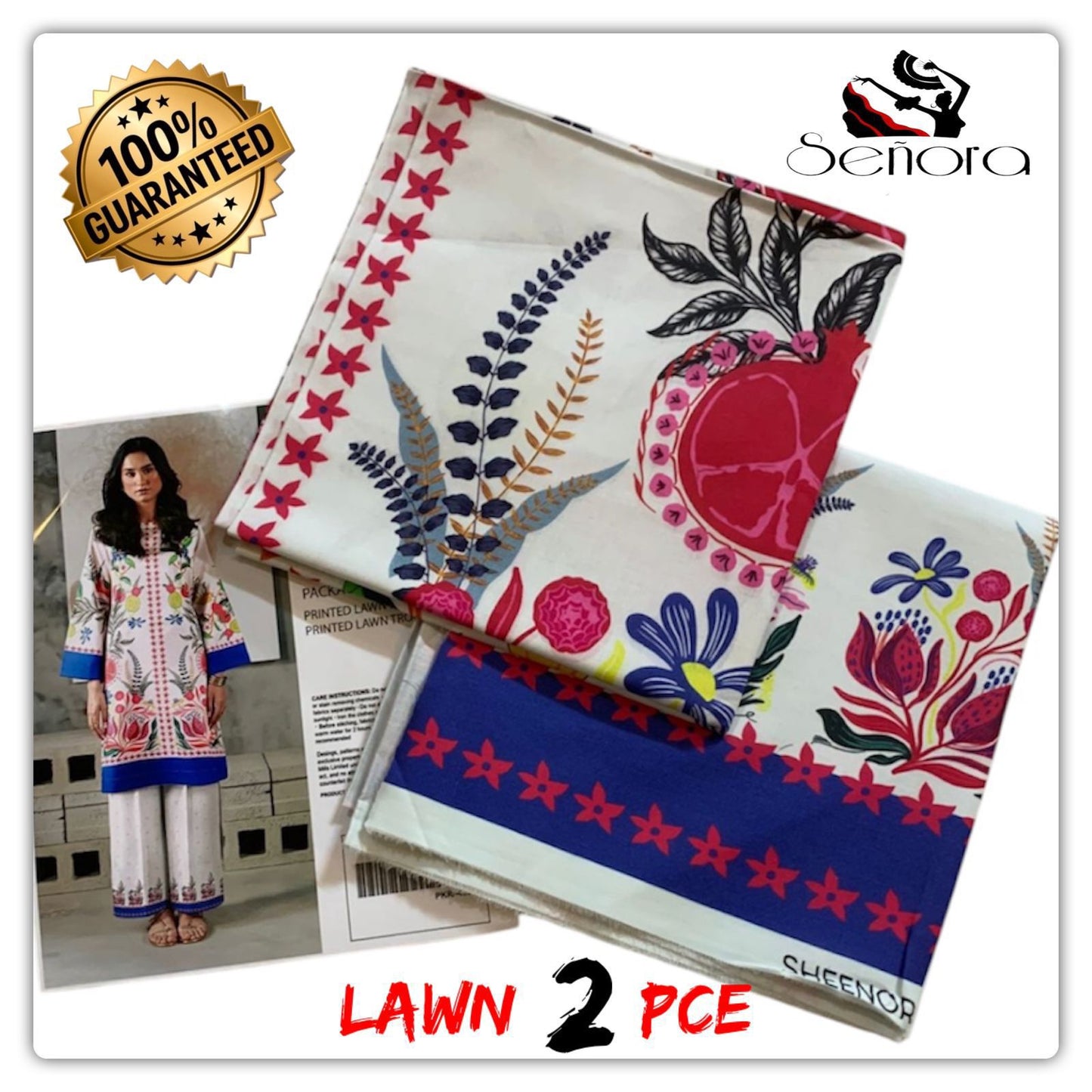 Senora Lawn 2Pcs