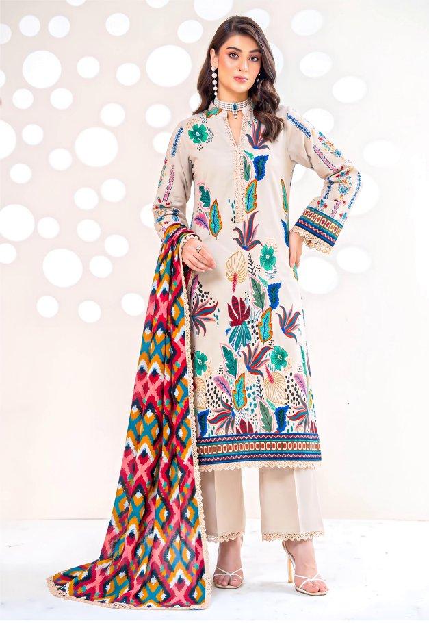 Orang- Rutba,Printed Premium Lawn Shirt 10 colors