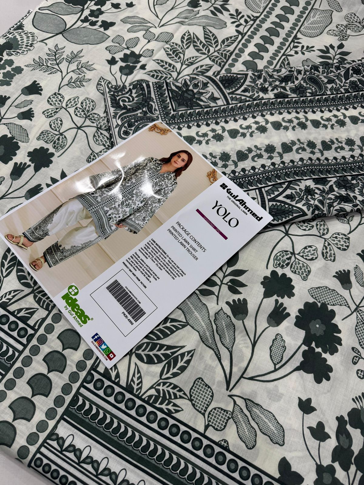 GUL-AHMED YOLO TWO PC CO-ORD SET