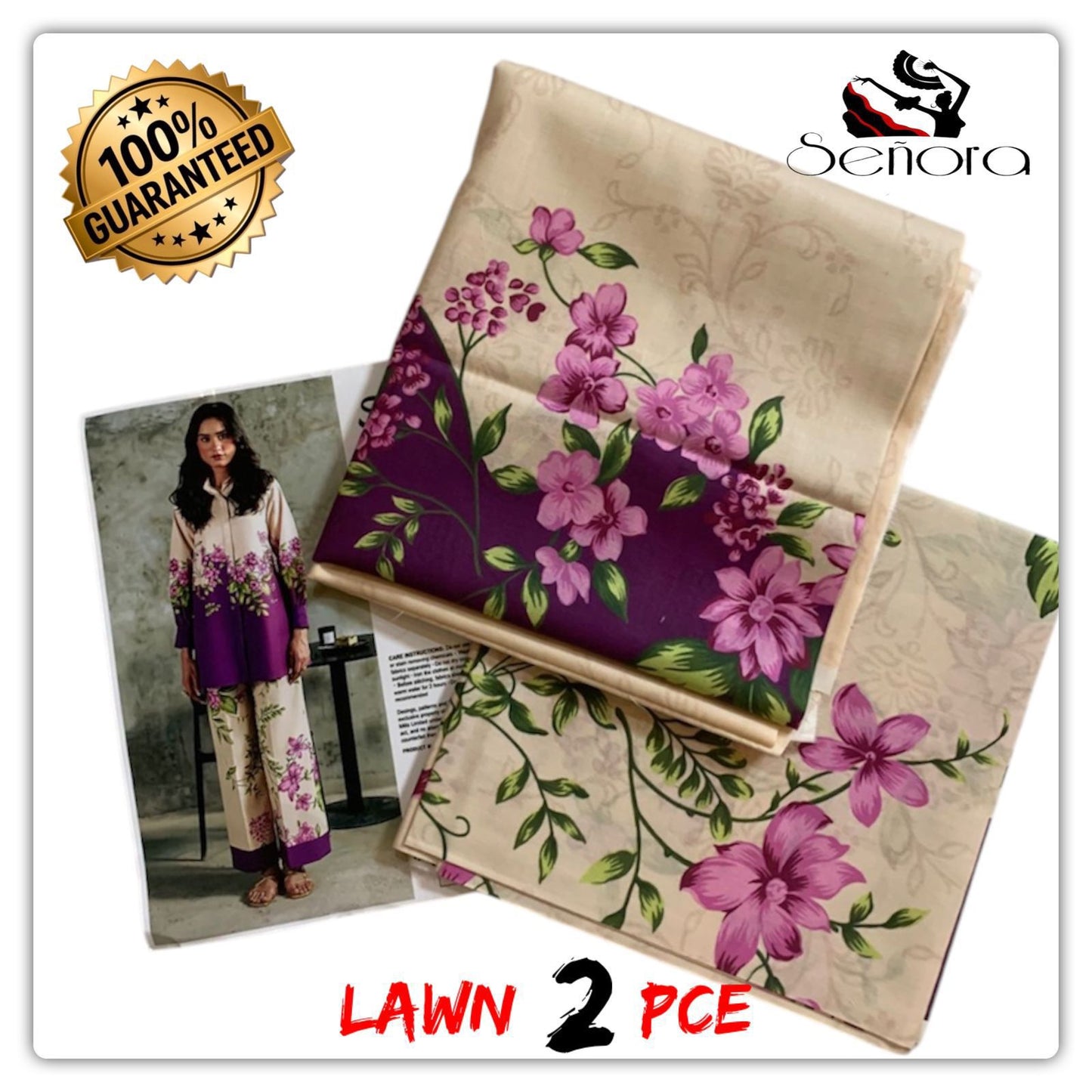 Senora Lawn 2Pcs