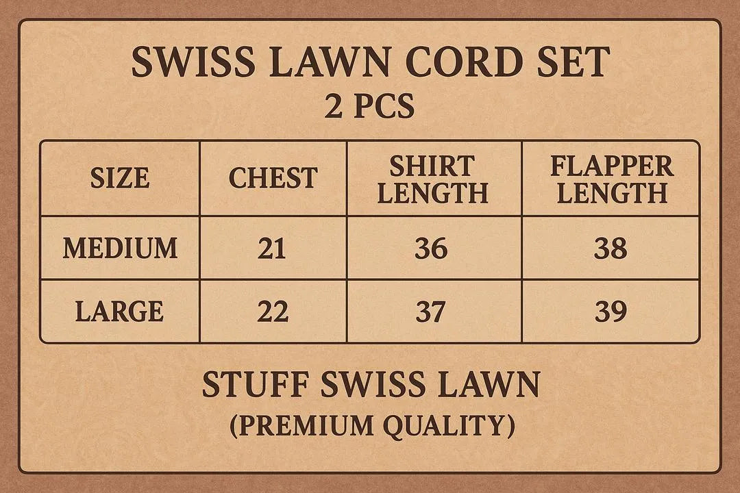 Swiss lawn digital print coord dress