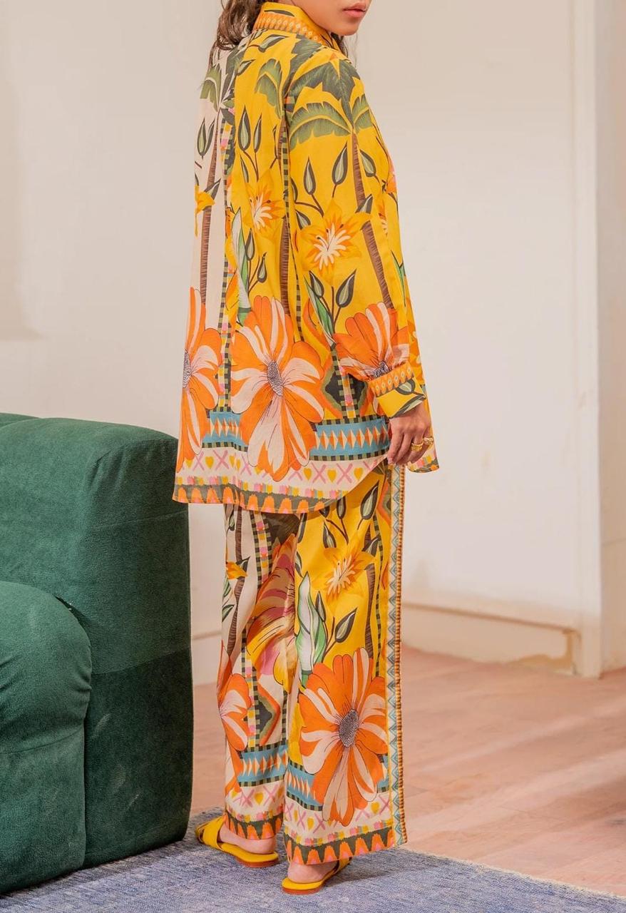 New Arrival Stitched 2 piece printed shirt and printed trouser*✨