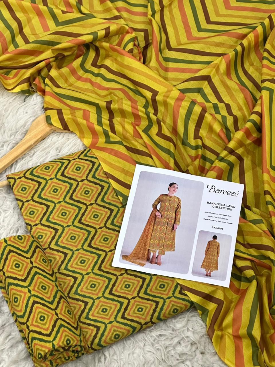 BAREEZE 💯💯**Summer Collection 2026* LAWN 90/70*
AIR JET BANA DORA*