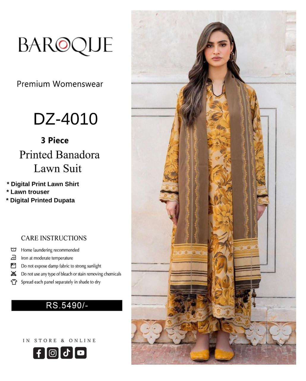 Fabric Lawn Banadora, Printed Lawn BanadoraShirt