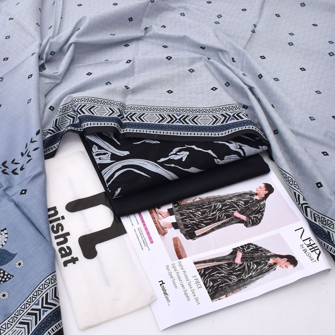Nishat, Premium Printed Lawn Tana Dora Shirt