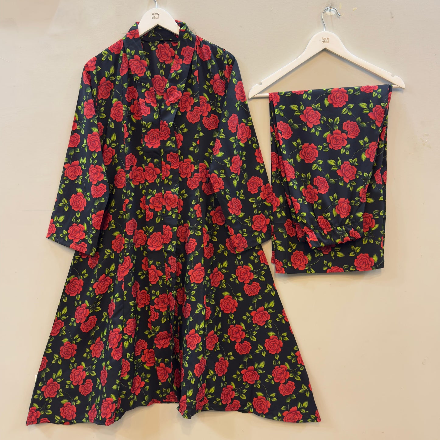 Women's Long Shirt 2pc Suit