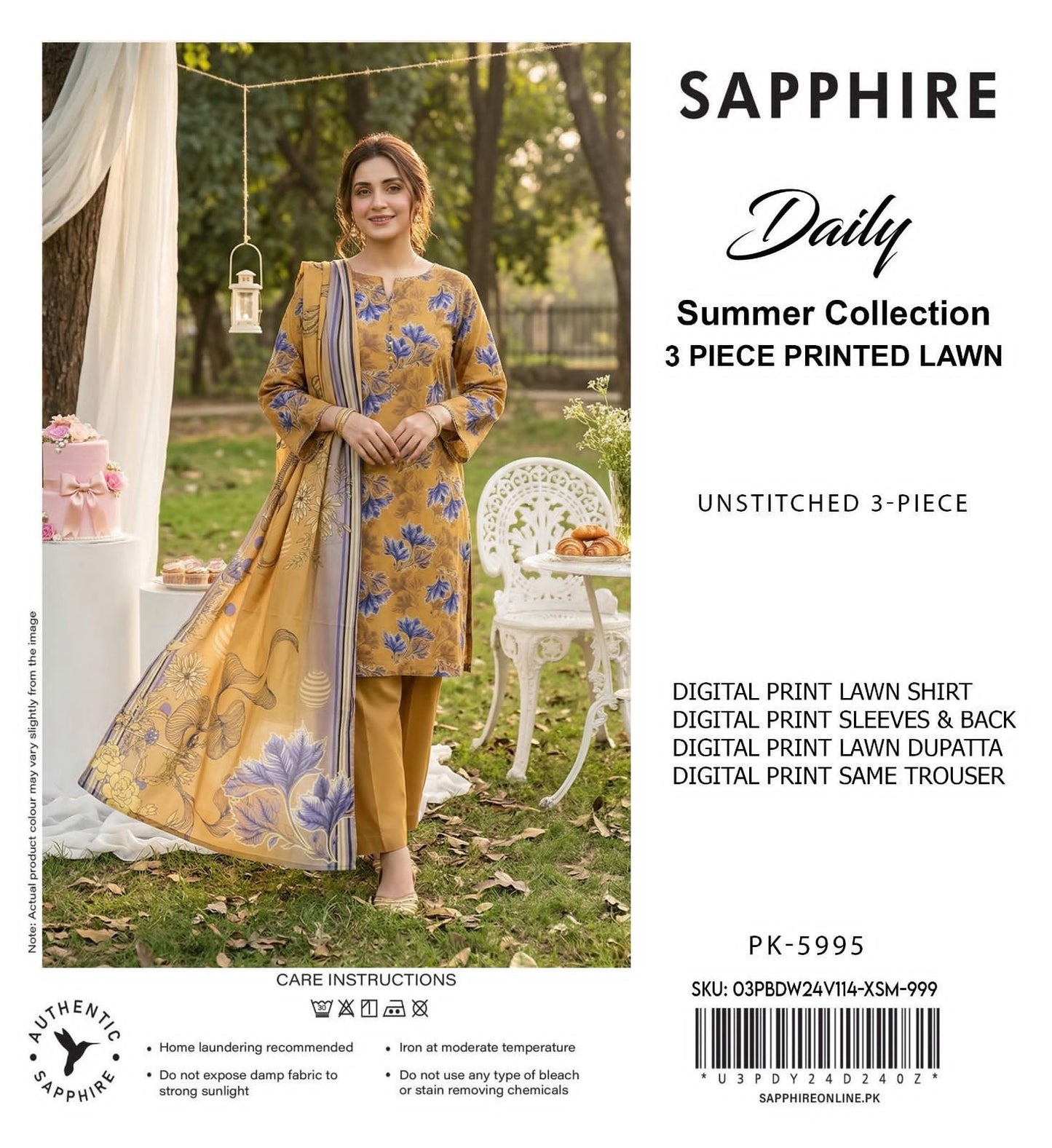 Sapphire, Premium LAWN, 2026