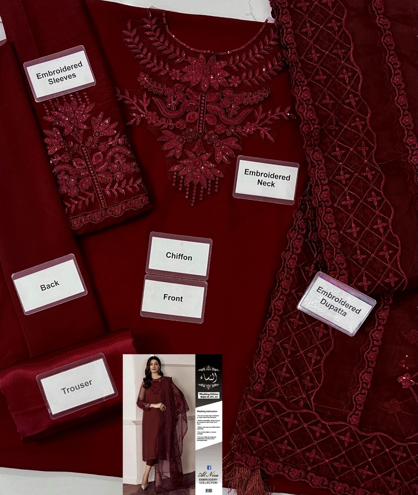 Baroque,Chiffon, Organza & Silk