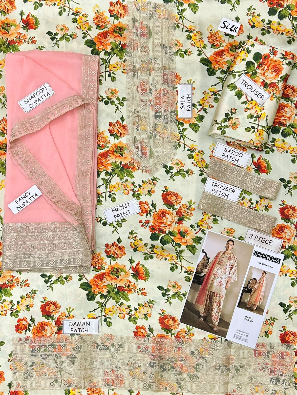 Lawn collection 2026*Baroque
03 PCS unstitched* printed lawn90/70*