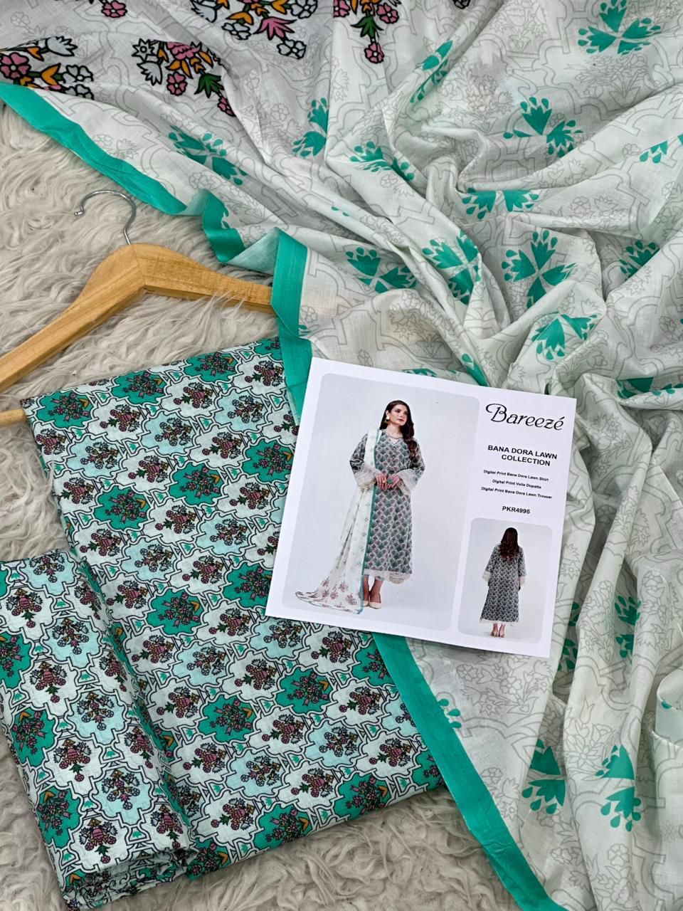 BAREEZE 💯💯**Summer Collection 2026* LAWN 90/70*
AIR JET BANA DORA*