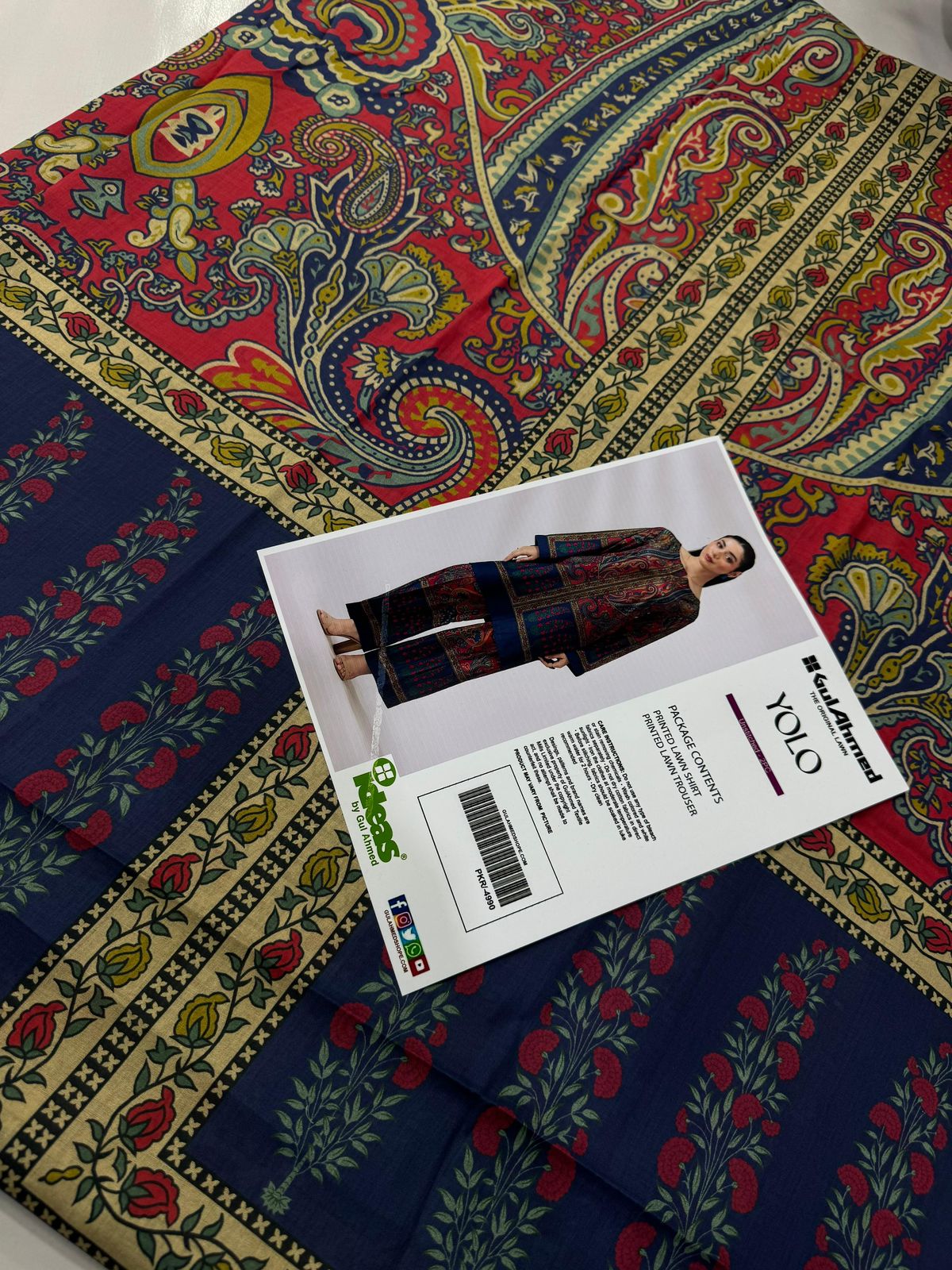 GUL-AHMED YOLO TWO PC CO-ORD SET