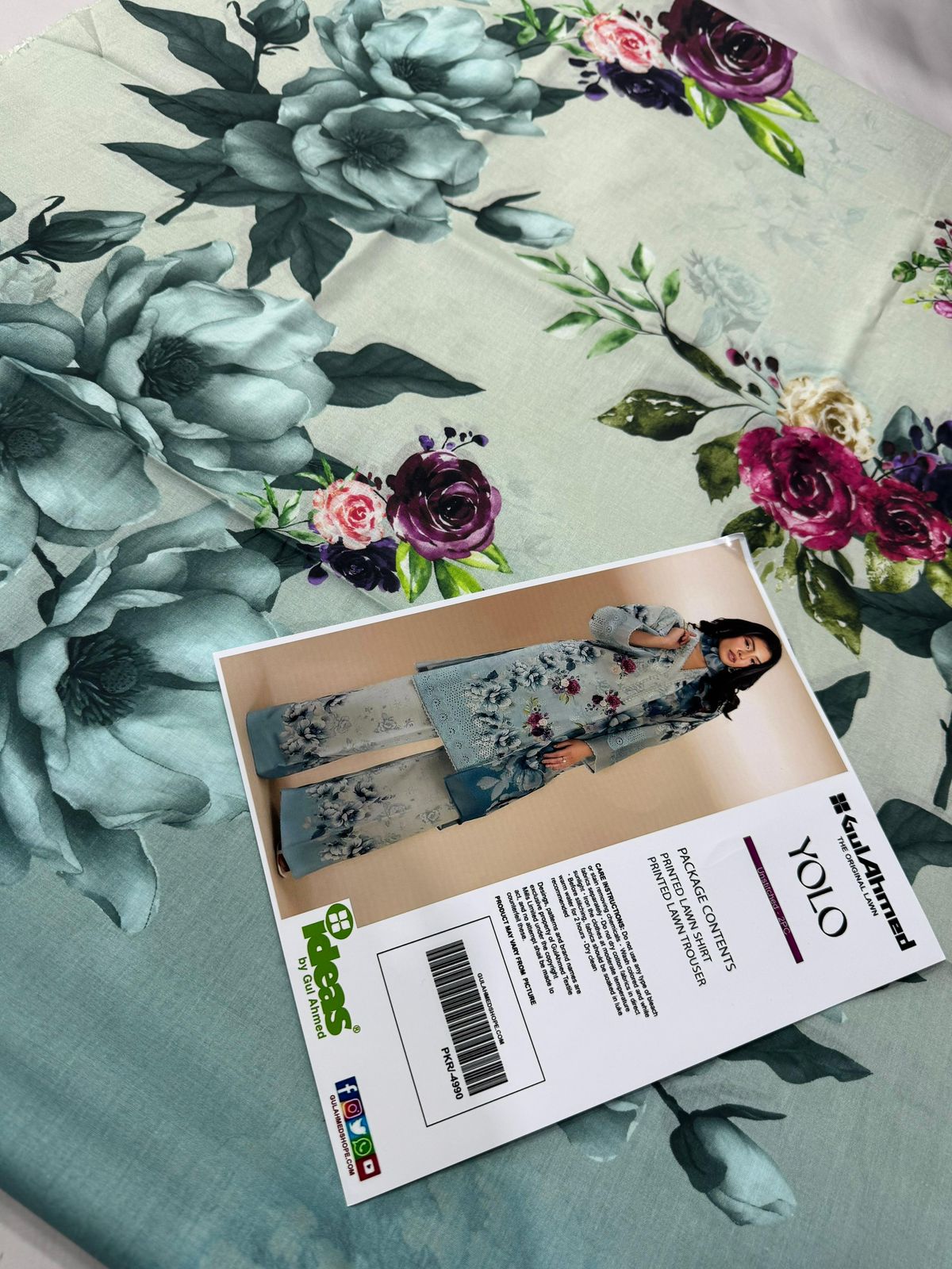 GUL-AHMAD YOLO TWO PC CO-ORD SET