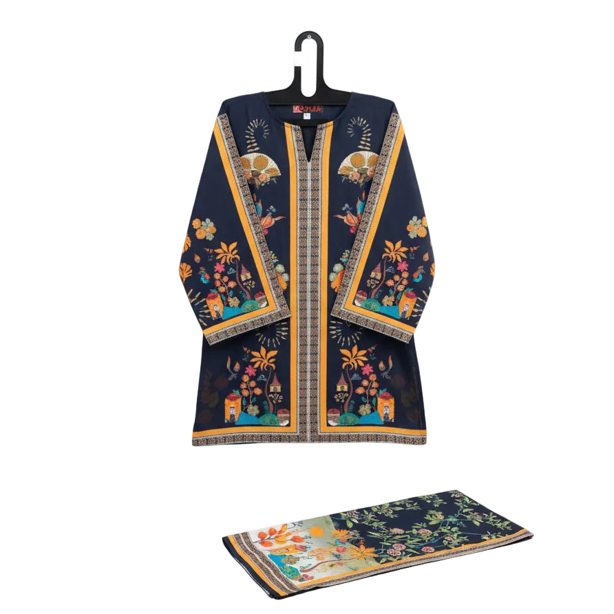 Premium Lawn Digital printed dress