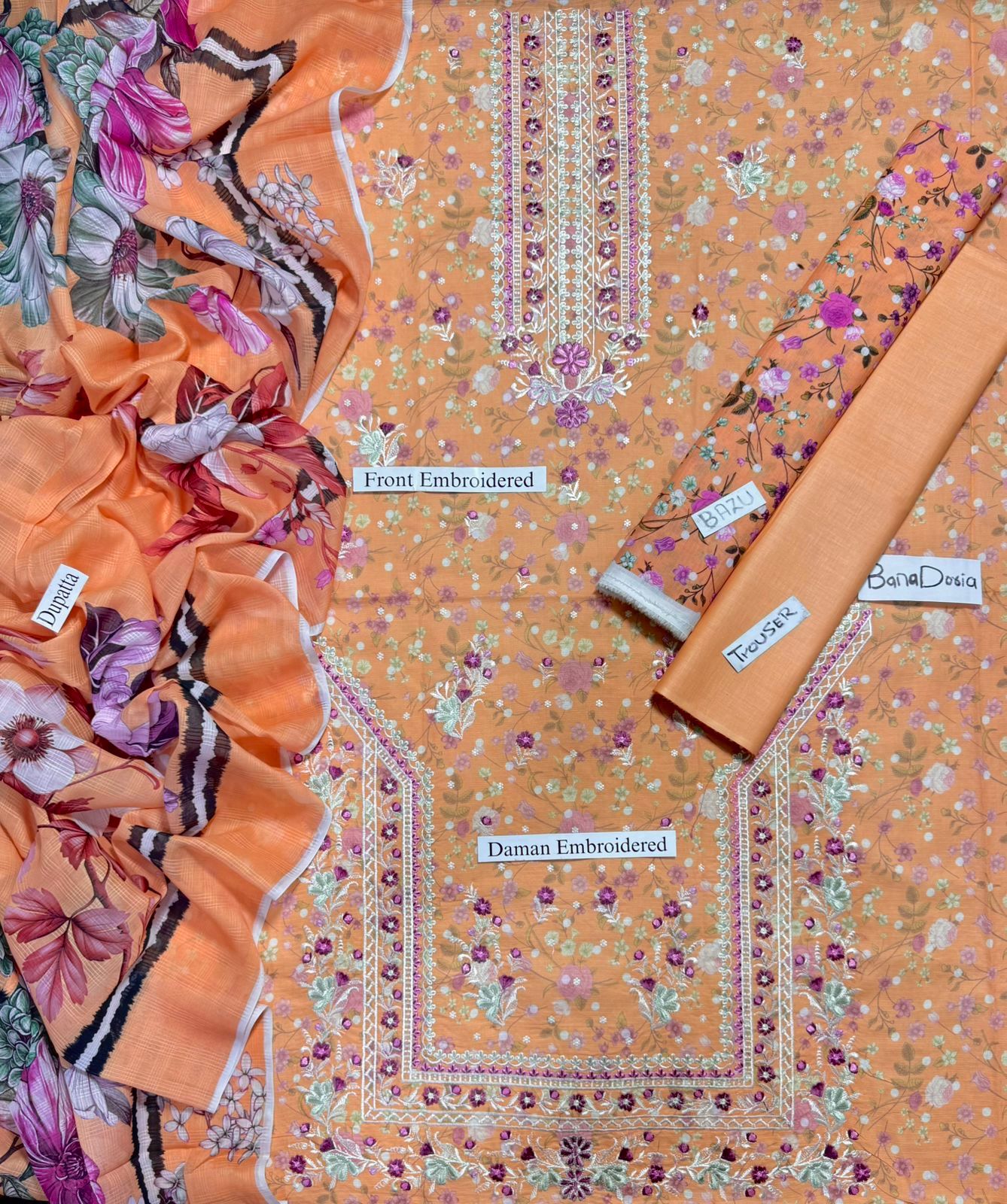 SOBIA NAZIR- Summer Banadora Lawn