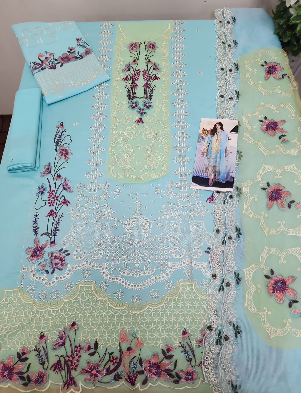 Airjet lawn festival dress