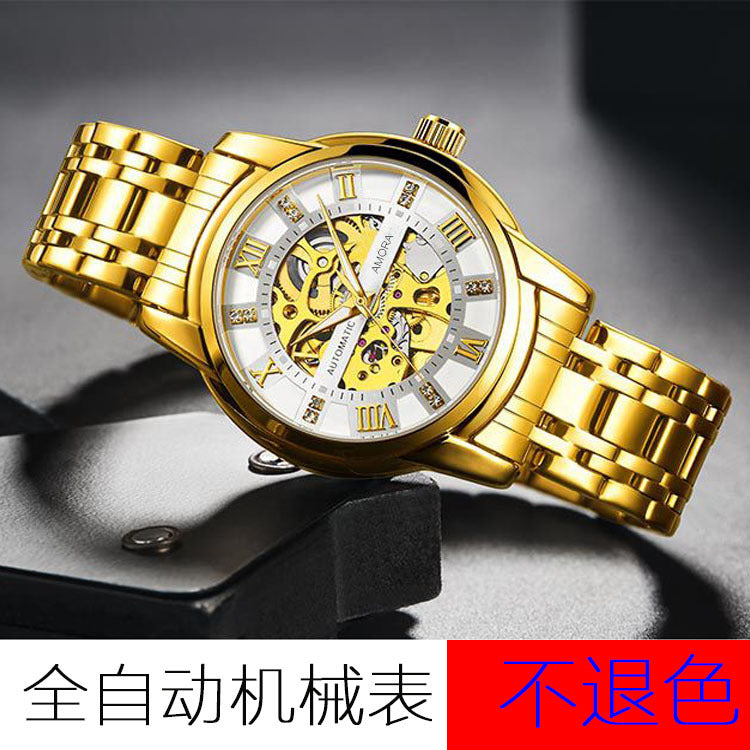 New automatic mechanical watch business waterproof whole sale elevate look for men