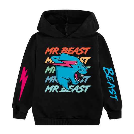 Cross-border hot supply MR BEAST children's hoodie sweater
