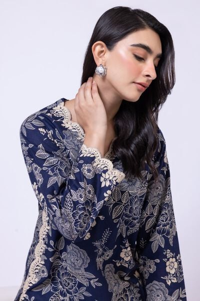 Embroidered | Heavy Textured Cotton Kurta