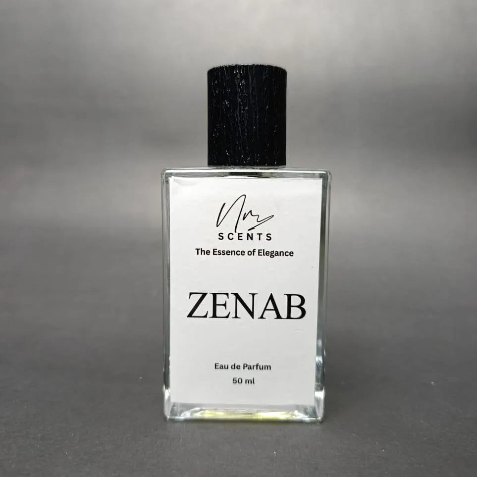 Zenab NR scents - the Essence of Timeless Femininity.