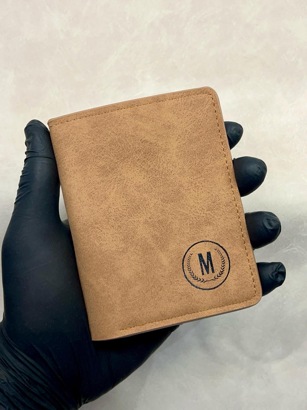 Leather wallet.