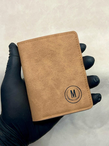Leather wallet.
