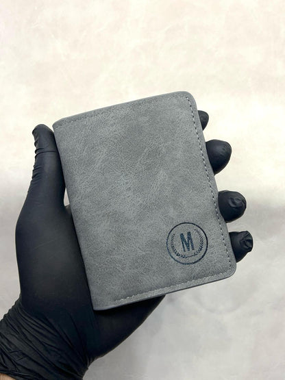 Leather wallet.
