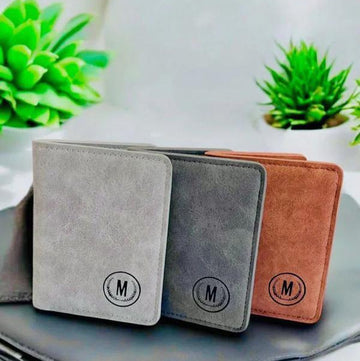 Leather wallet.