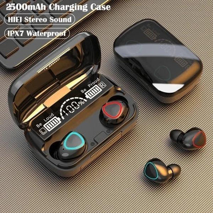 Long lasting battery with fast charge AIRBUDS.