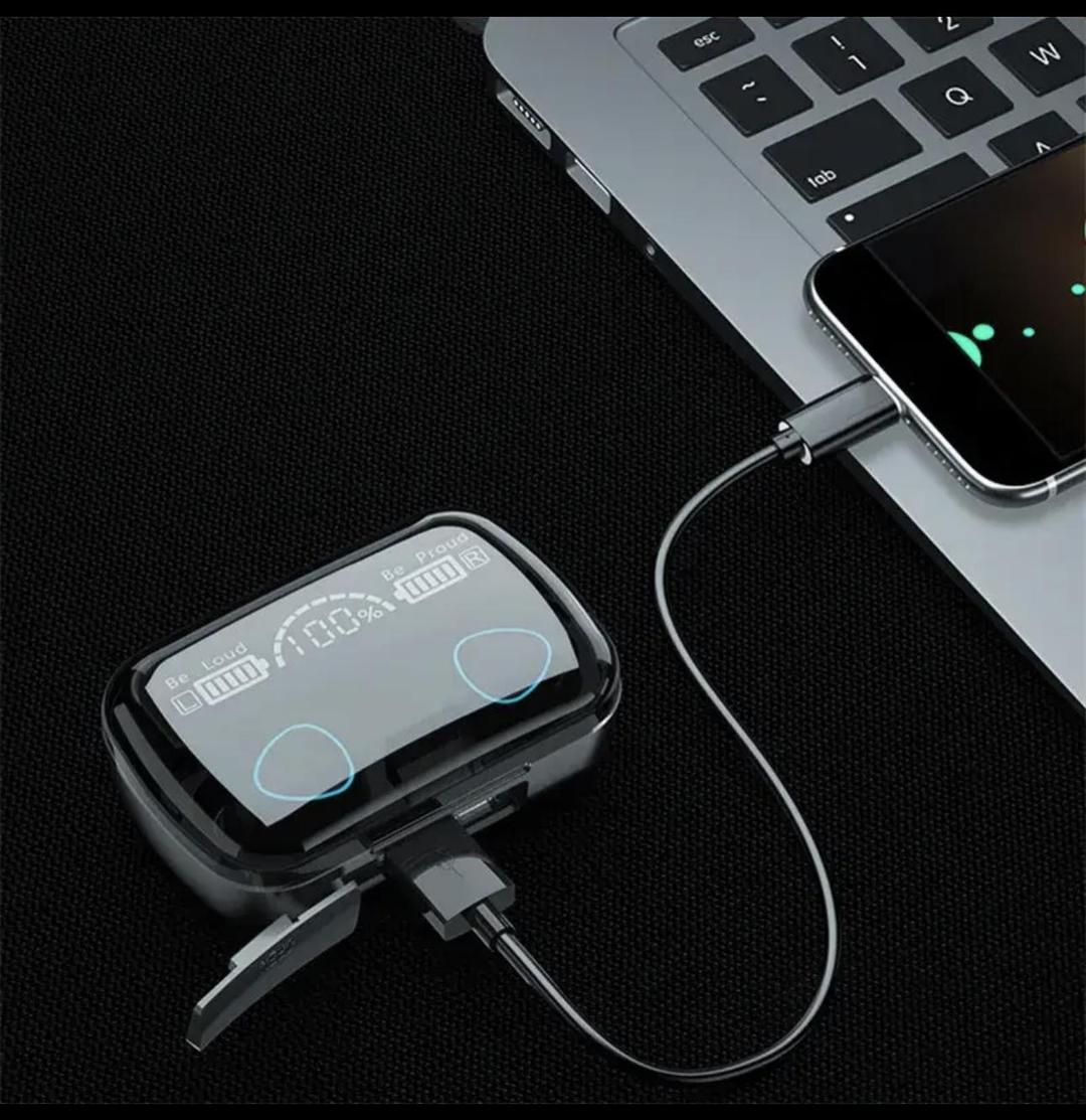 Long lasting battery with fast charge AIRBUDS.