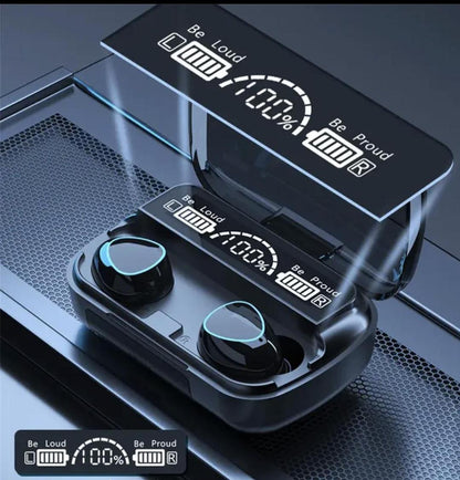 Long lasting battery with fast charge AIRBUDS.