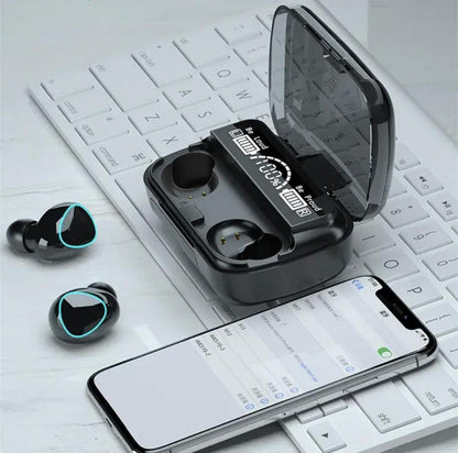 Long lasting battery with fast charge AIRBUDS.