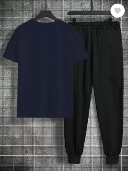 Unisex Printed polyester Track suit - 2pcs
