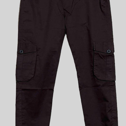 1pc men's cotton plain Cargo pants