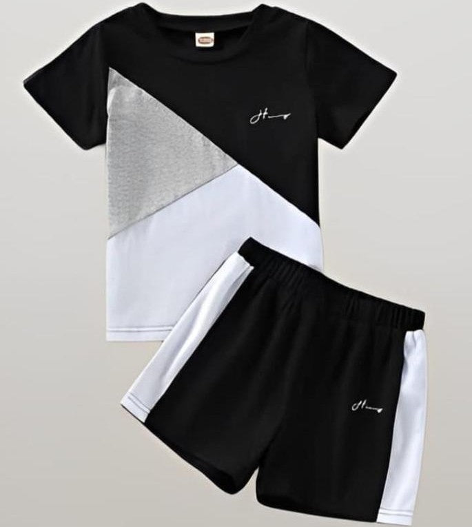 Kid's summer Plain tracksuit