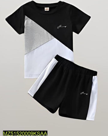 Kid's summer Plain tracksuit