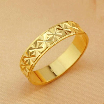 Alloy women's Golden ring band