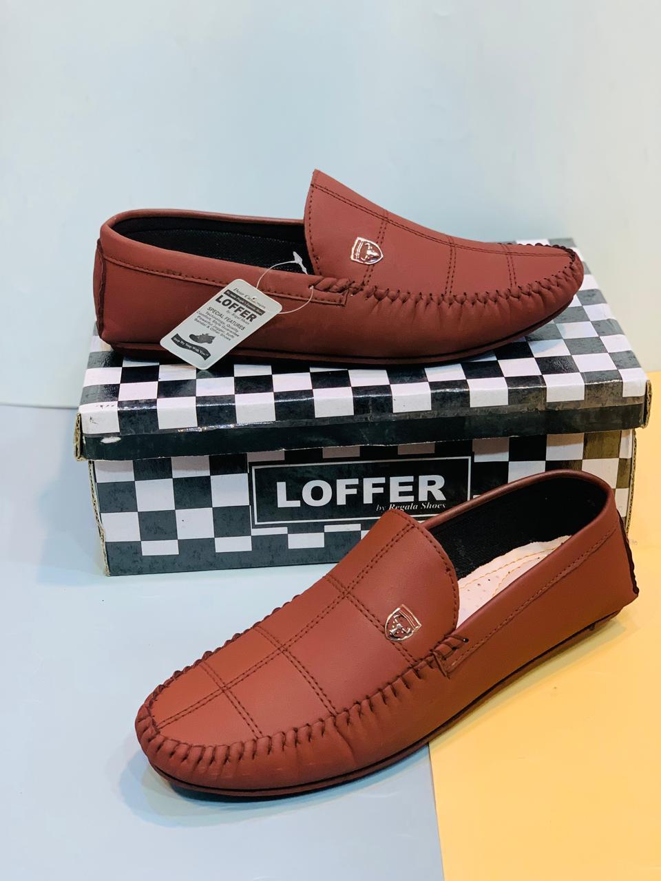 Men's REXINE CASUAL LOAFERS.