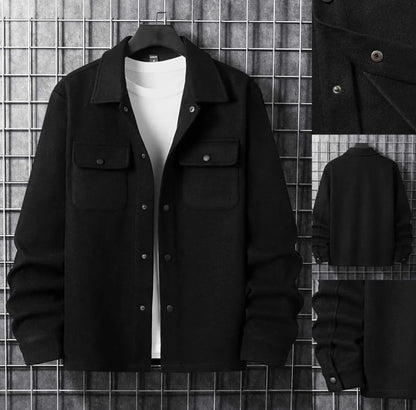 Men's FLEECE PLAIN JACKET