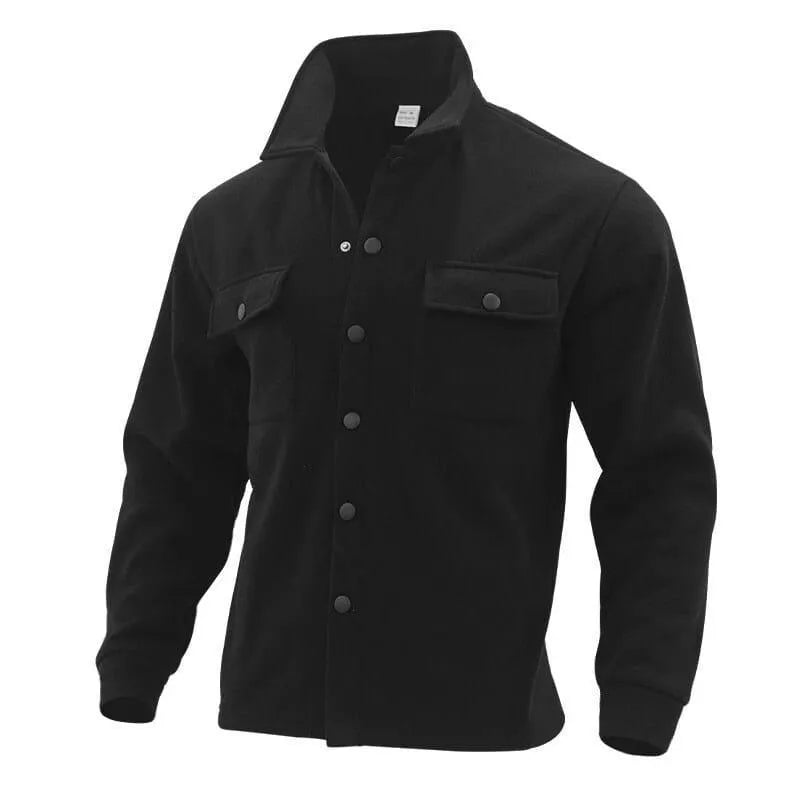 Men's FLEECE PLAIN JACKET