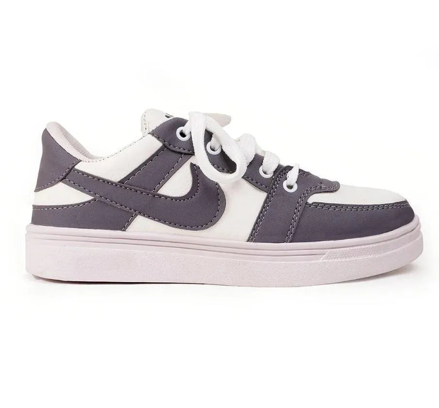 Men's rexine Fancy Sneakers (Jrd-Grey)