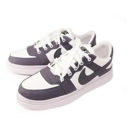 Men's rexine Fancy Sneakers (Jrd-Grey)