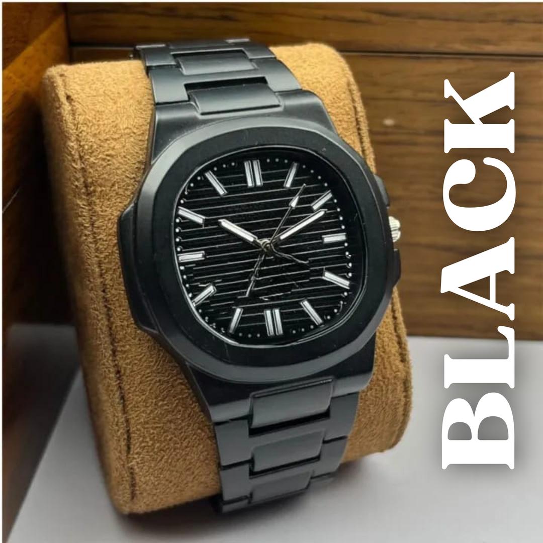 Men's Quartz chain strap watch - Water resistant